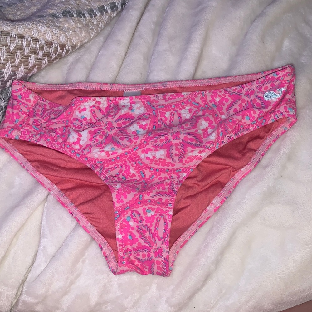 Pink Vineyard Vines Bikini Bottom